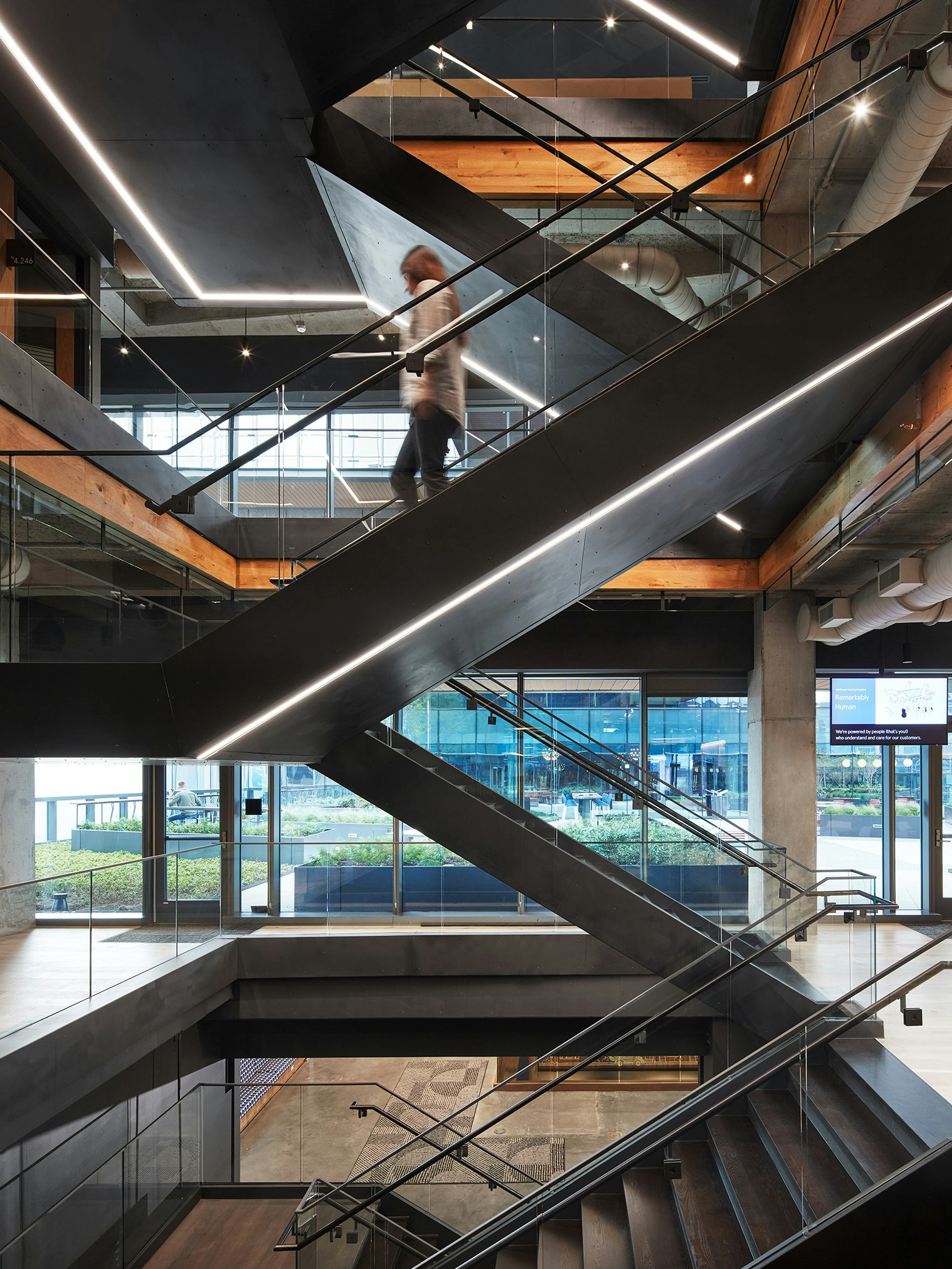 Asurion Gulch Hub 58 Connecting Stair