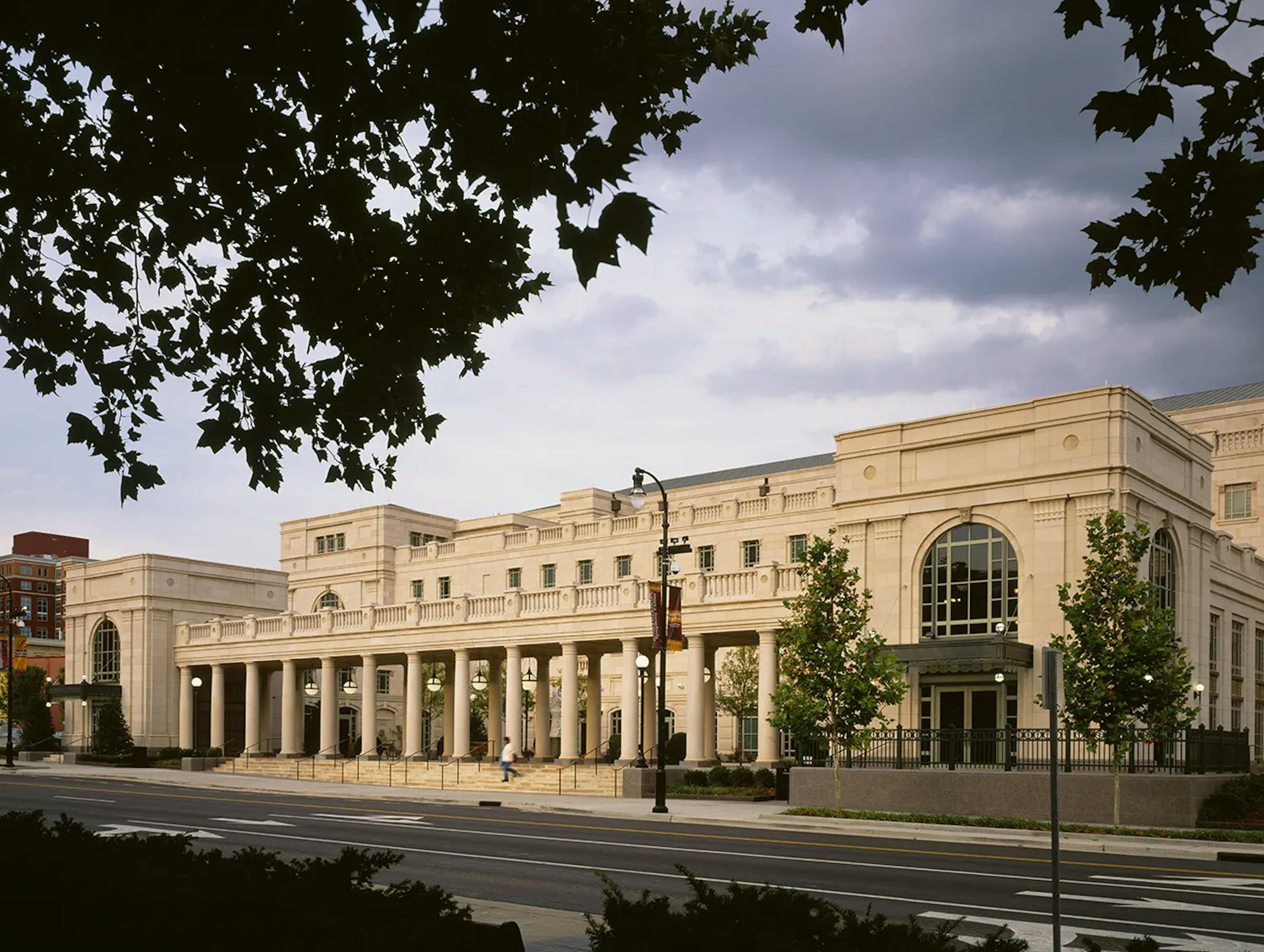 Colonnade from CMHoF