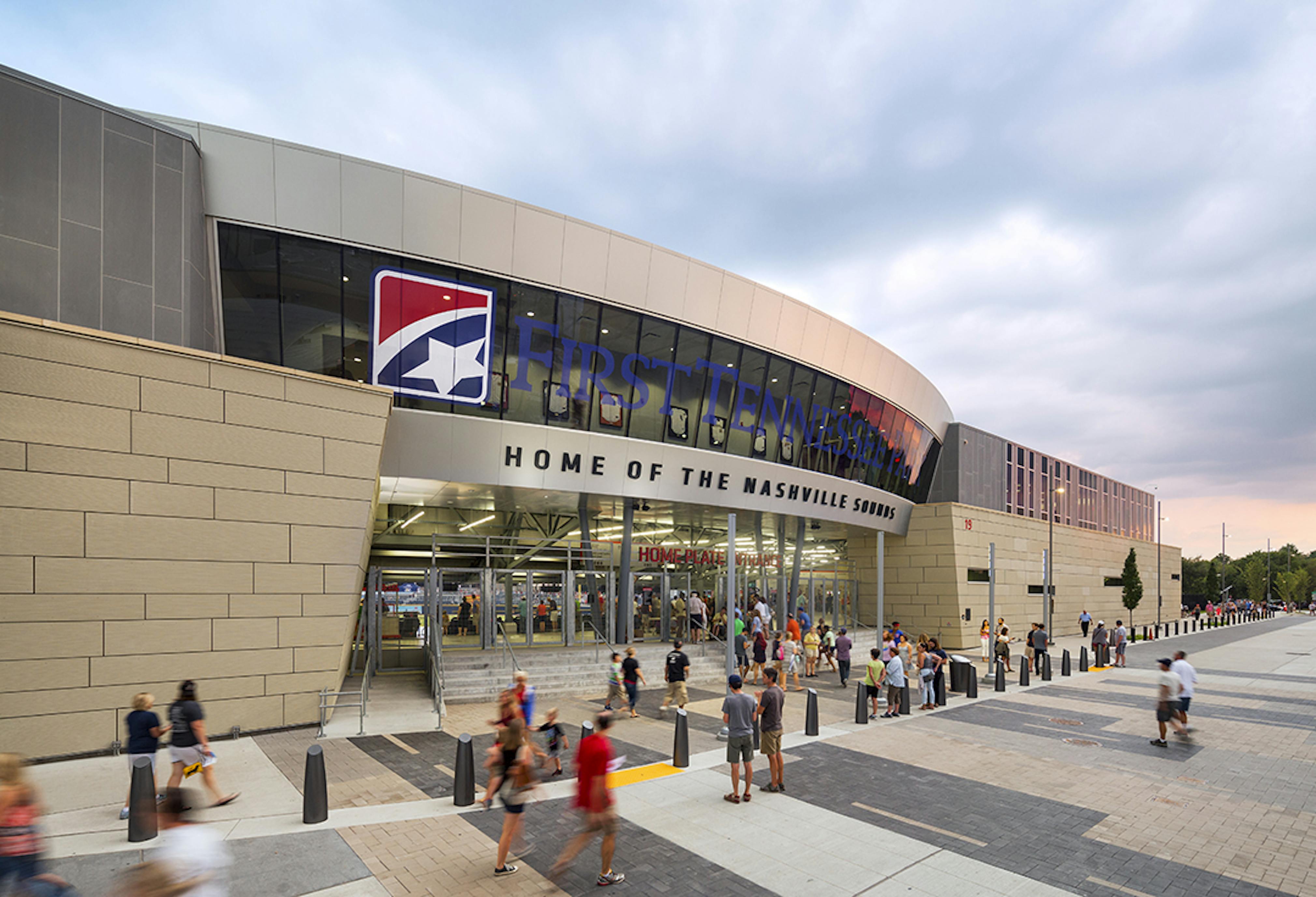 First Tennessee Ballpark, Home of Nashville Sounds