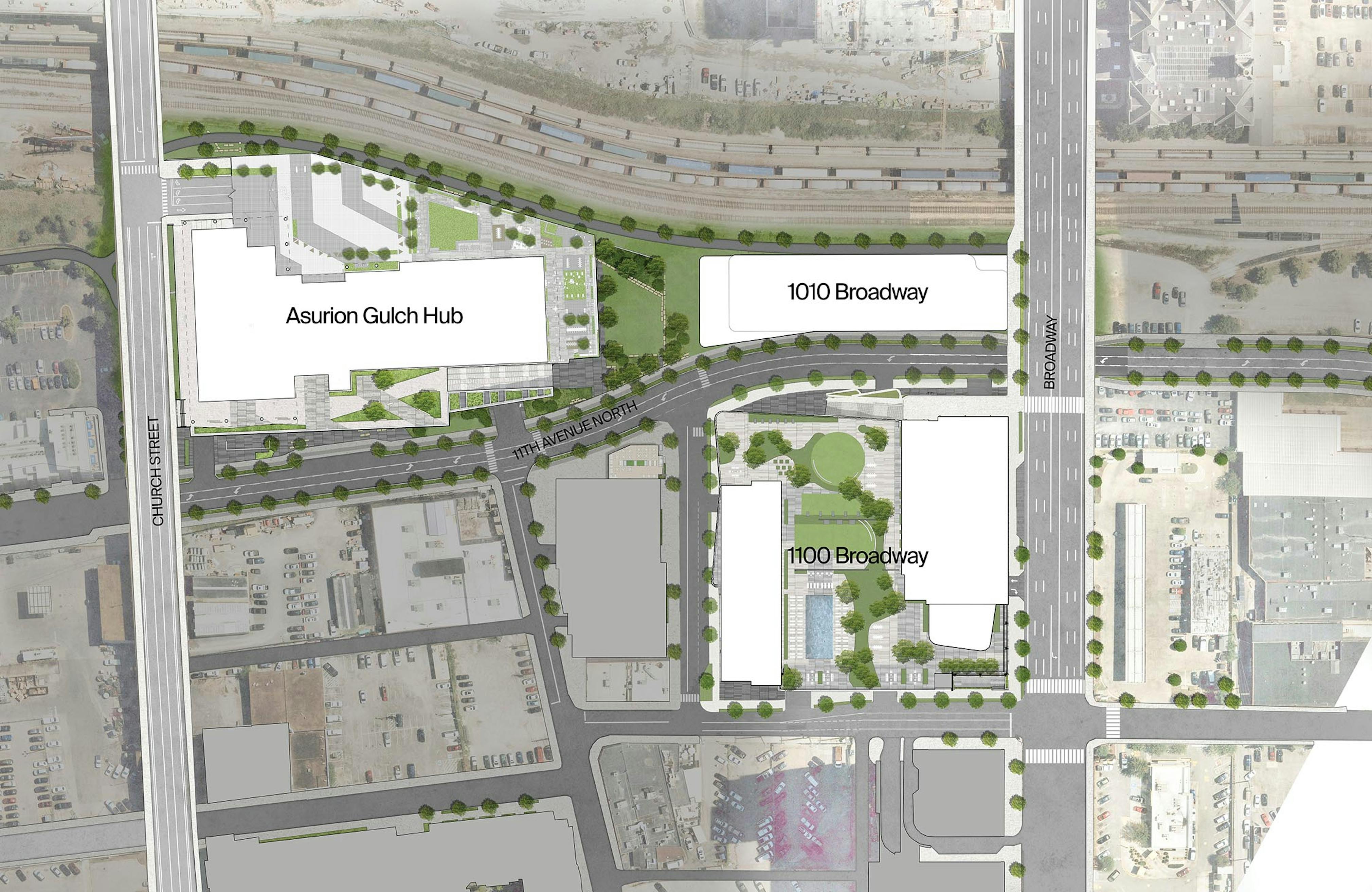 Gulch Central Site Plan