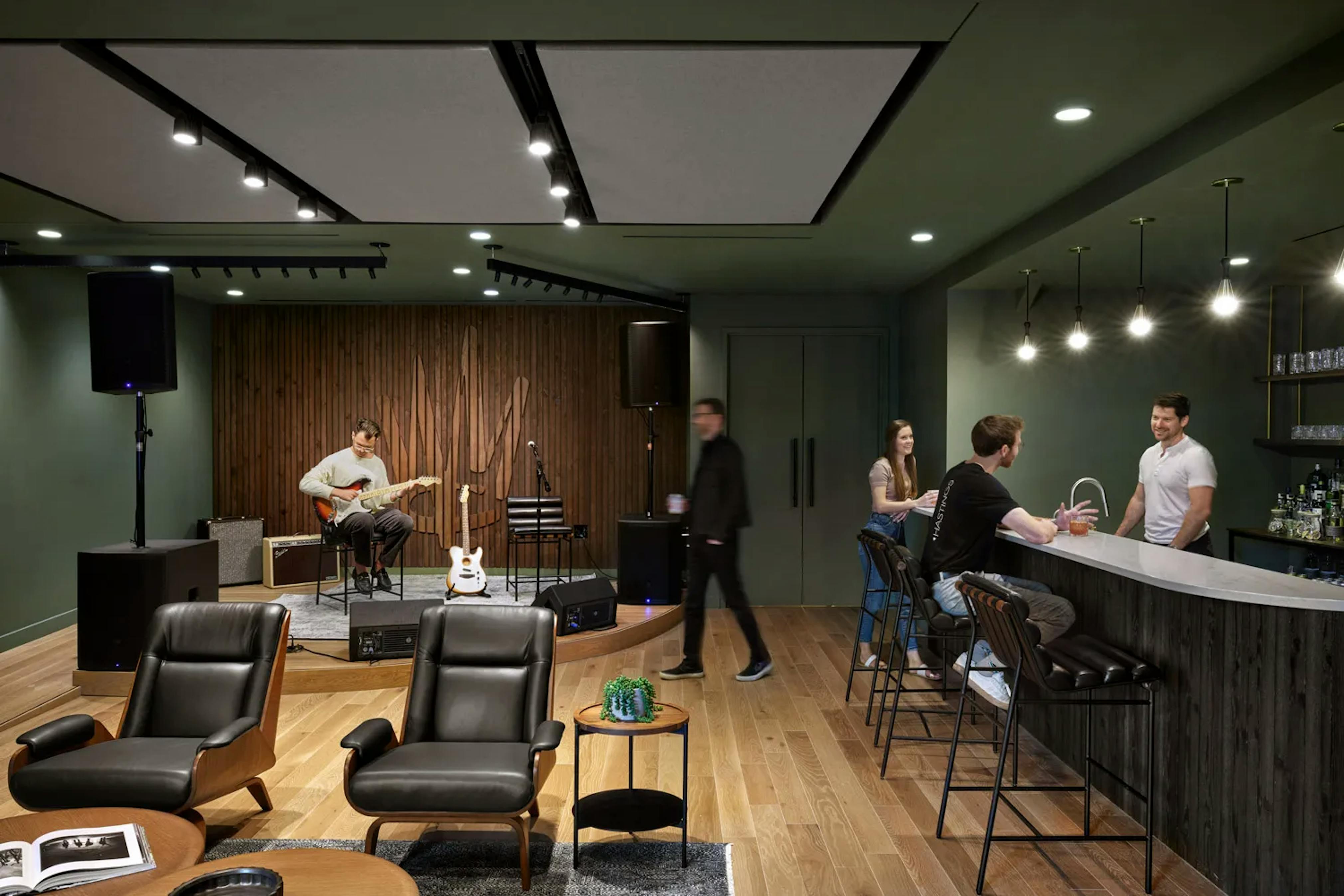 Warner Chappell Music_Employee lounge and bar_HASTINGS Architecture